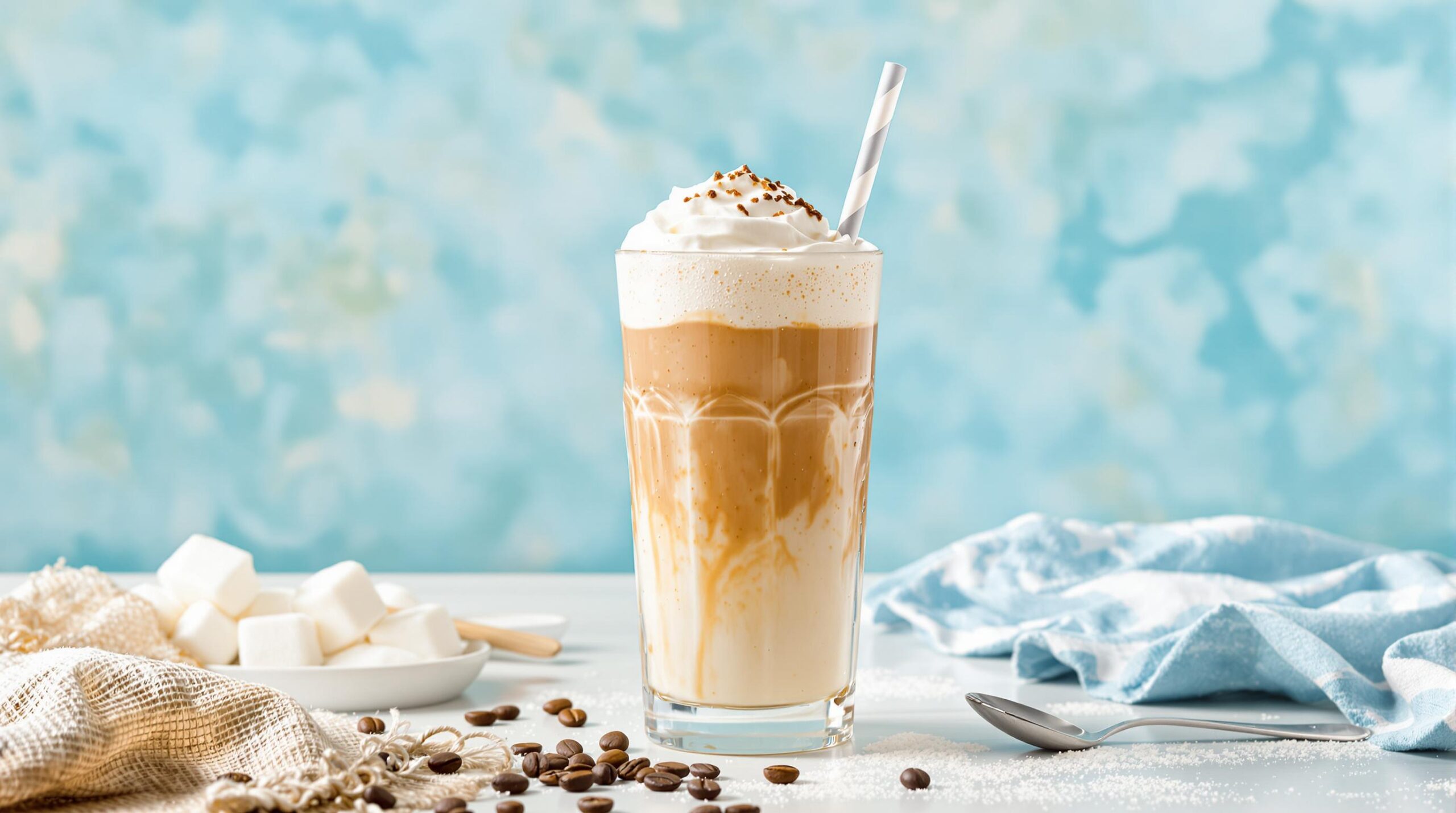 Café frappé grec