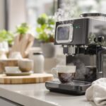 Machine à café Dolce Gusto en nettoyage