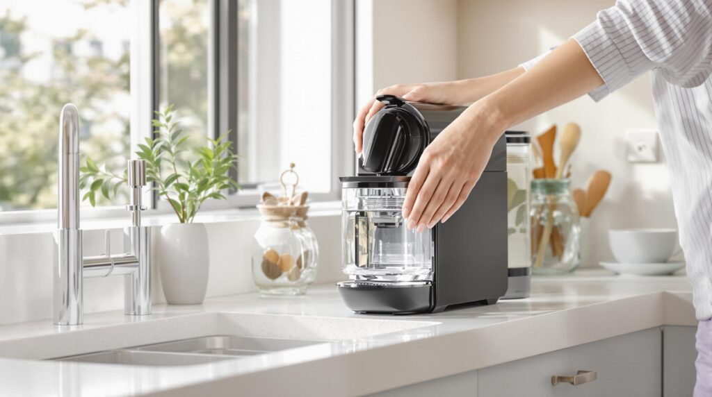 Nettoyage du réservoir d'eau Nespresso
