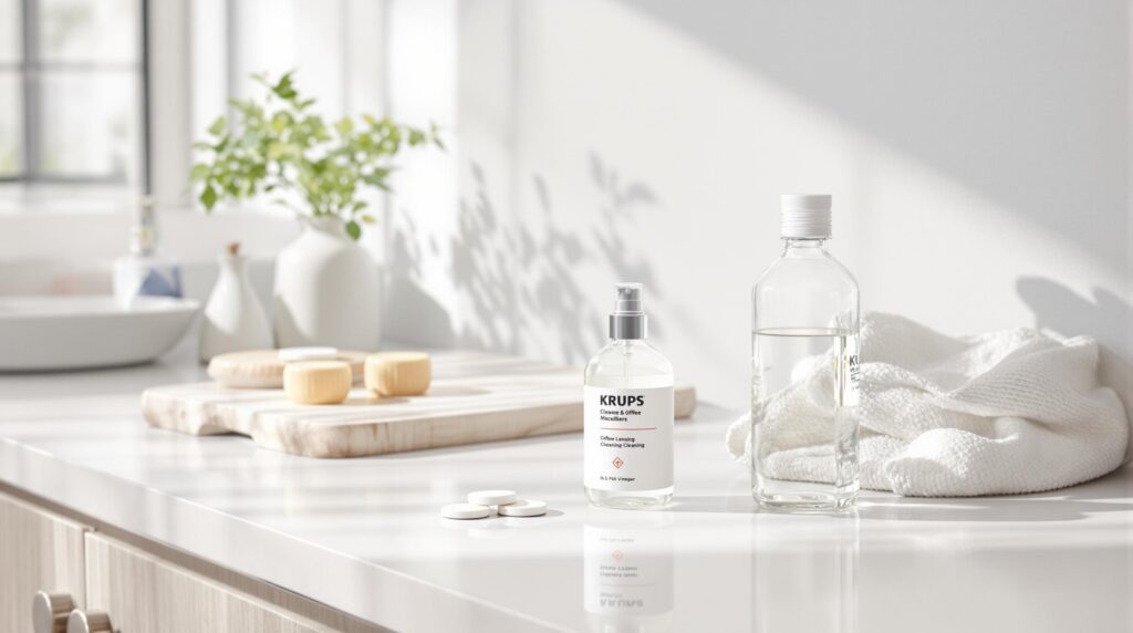 Produits de nettoyage pour machine Krups